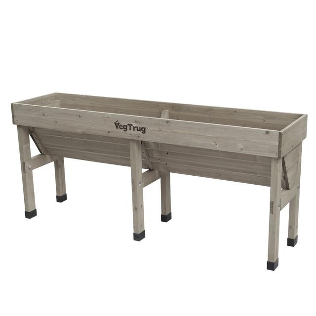 Medium Wall Hugger - Grey Wash (FSC 100%) VegTrug on Productcaster.