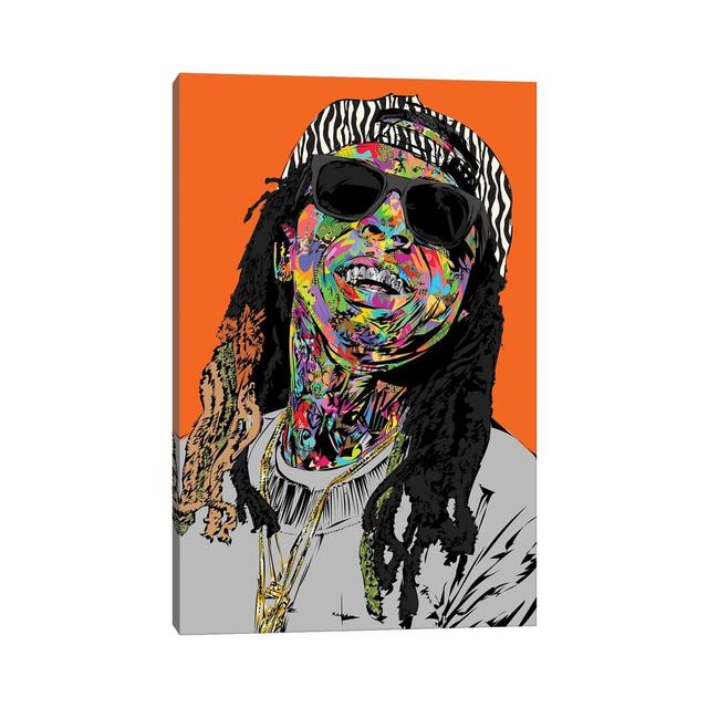 Lil Wayne 2020 by Technodrome1 - Art Prints on Canvas 17 Stories Format: Wrapped Canvas, Size: 66.04cm H x 45.72cm W x 3.81cm D on Productcaster.