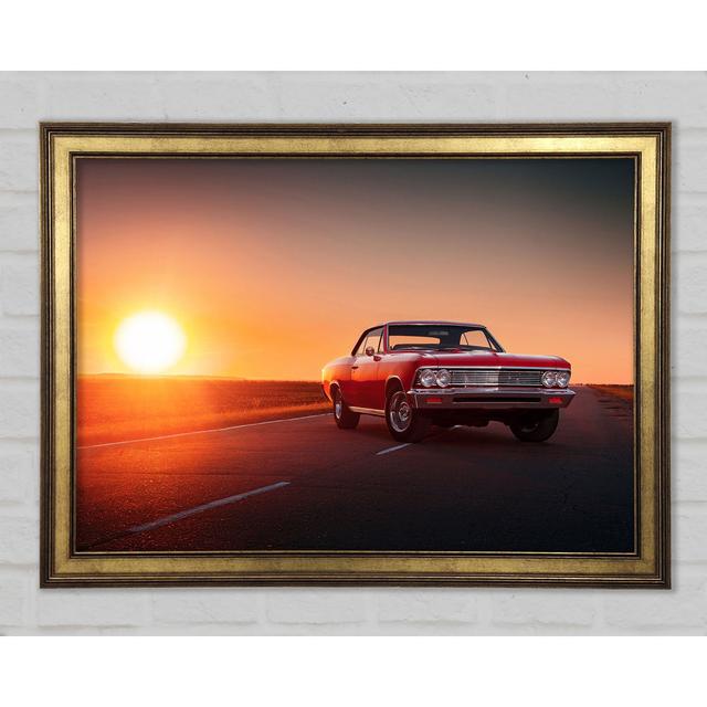 Mustang 12 - Single Picture Frame Art Prints Ebern Designs Size: 84.1cm H x 118.9cm W x 1.5cm D on Productcaster.