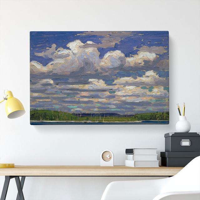 Summer Day by Tom Thomson - Wrapped Canvas Painting East Urban Home Size: 35cm H x 60cm W x 3cm D on Productcaster.