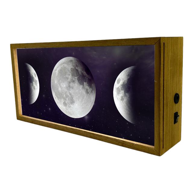 Haysville Night Light Moon 15" LED Sign World Menagerie on Productcaster.