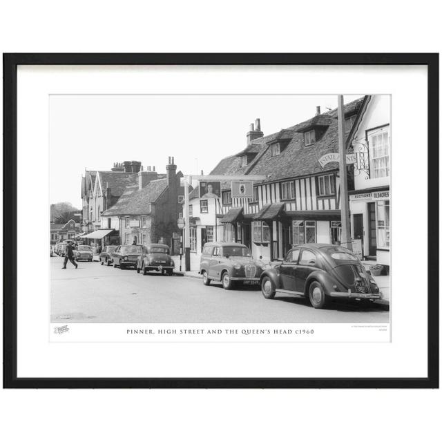 Pinner, High Street And The Queen's Head C1960 by Francis Frith - Single Picture Frame Print The Francis Frith Collection Size: 40cm H x 50cm W x 2.3c on Productcaster.