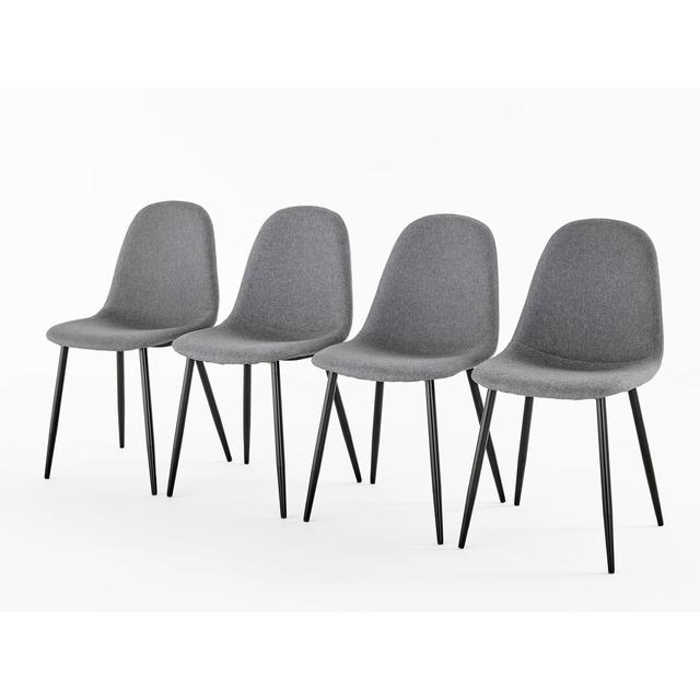 Side chair Set Normandie (Set of 4) George Oliver on Productcaster.