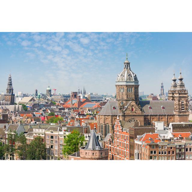 Summer Amsterdam by Sergiyn - Wrapped Canvas Photograph 17 Stories Size: 30cm H x 46cm W on Productcaster.