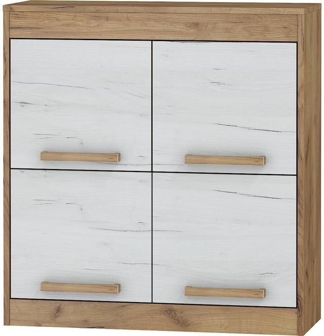 Frey Highboard ModernMoments Farbe (Korpus/Front): Golden Craft/White Craft on Productcaster.