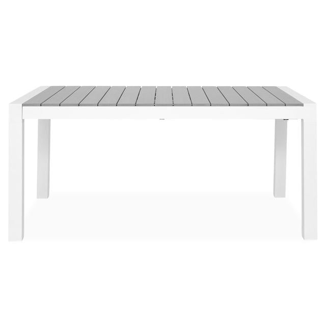 Marlaena Plastic 8 - Person Dining Table Ebern Designs on Productcaster.