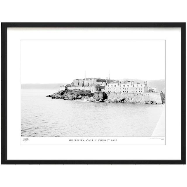 'Guernsey, Castle Cornet 1899' by Francis Frith - Picture Frame Photograph Print on Paper The Francis Frith Collection Size: 28cm H x 36cm W x 2.3cm D on Productcaster.