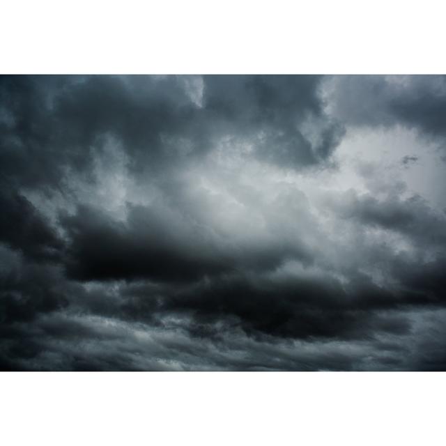 Strom Dark Clouds by Themacx - Wrapped Canvas Art Prints 17 Stories Size: 51cm H x 76cm W on Productcaster.