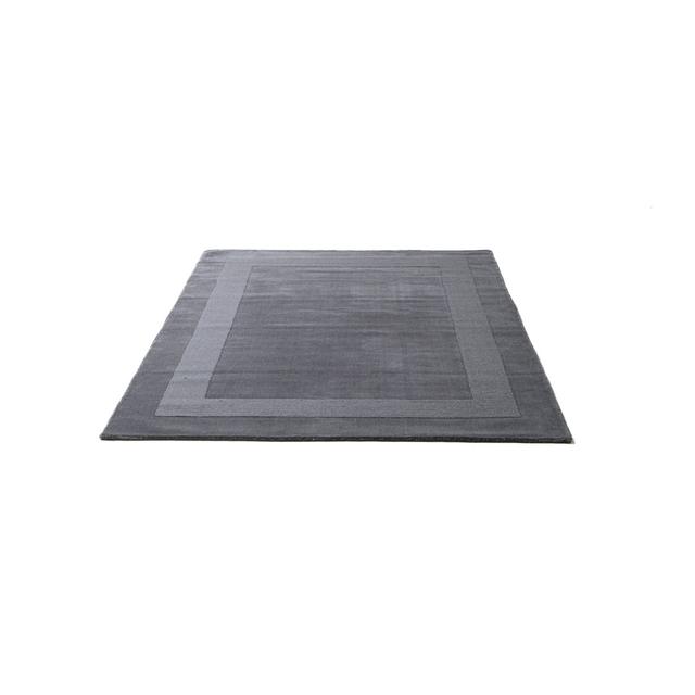 Larentius Handmade Tufted Anthracite/Grey Rug Latitude Run Rug Size: Rectangular 190 x 290cm on Productcaster.