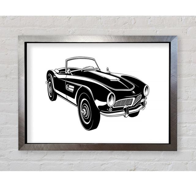 British Classic 1 - Print Williston Forge Size: 42cm H x 59.7cm W x 3.4cm D, Format: Silver Framed Paper on Productcaster.