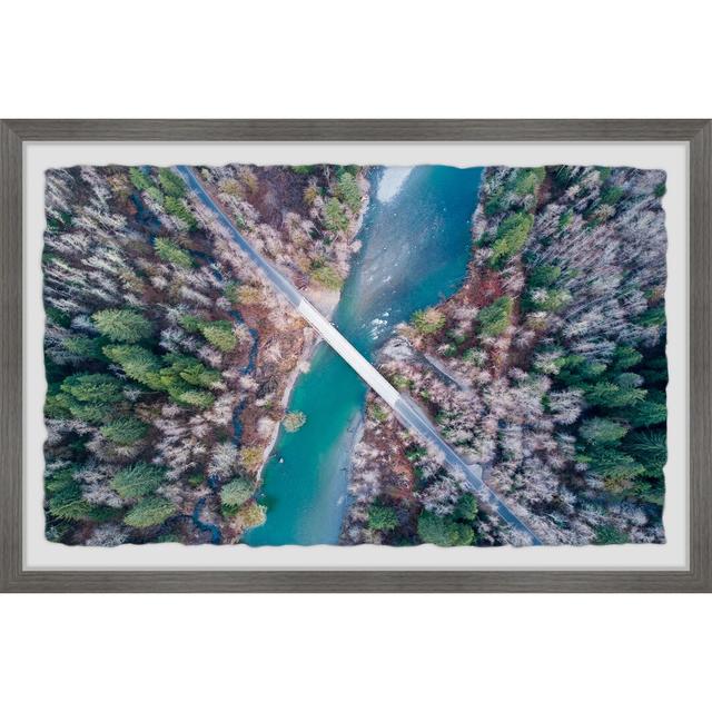 'Middle Fork Snoqualmie River' Framed Painting Print Highland Dunes Size: 20 cm H x 30 cm W on Productcaster.