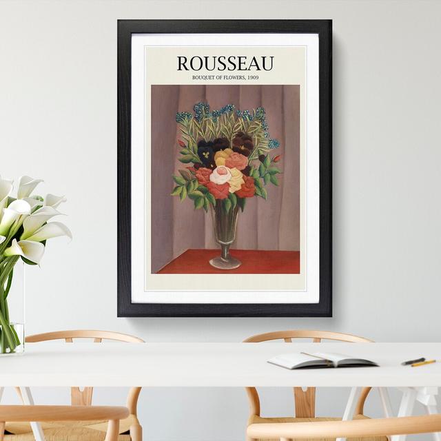 Bouquet of Flowers Vol.1 by Pierre-Auguste Renoir - Picture Frame Art Prints East Urban Home Frame Option: Black, Size: 36cm H x 27cm W x 2cm D on Productcaster.