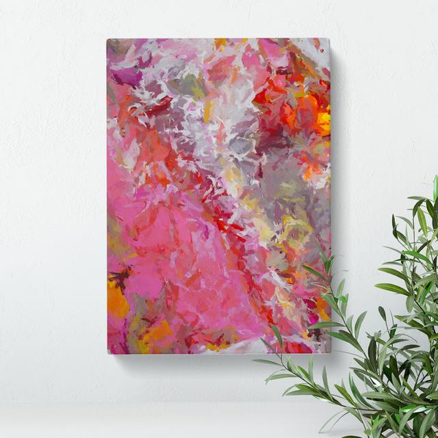 Beautiful Creations Abstract - Wrapped Canvas Painting Metro Lane Size: 76cm H x 50cm W x 3cm D on Productcaster.