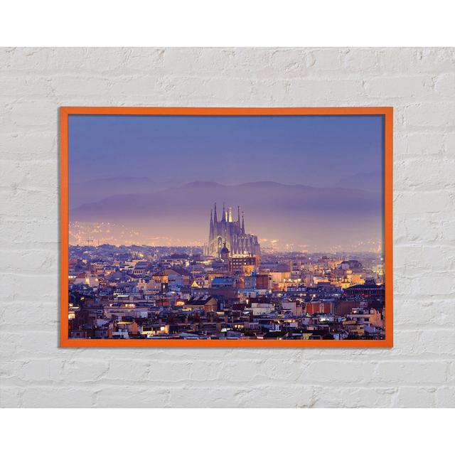 View Over The City - Single Picture Frame Art Prints Brayden Studio Size: 21cm H x 29.7cm W x 2cm D on Productcaster.