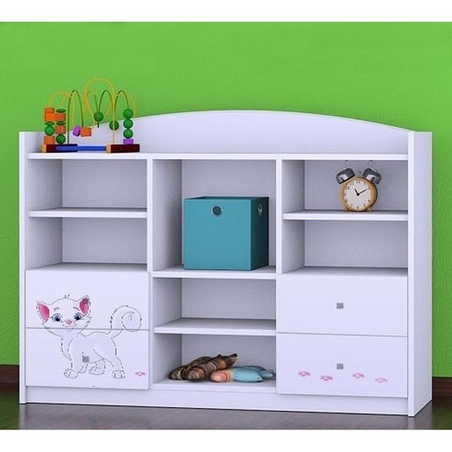 Laila 92cm H X 129cm W Chip Resistant Animals Kids Cube Isabelle & Max Colour: White on Productcaster.