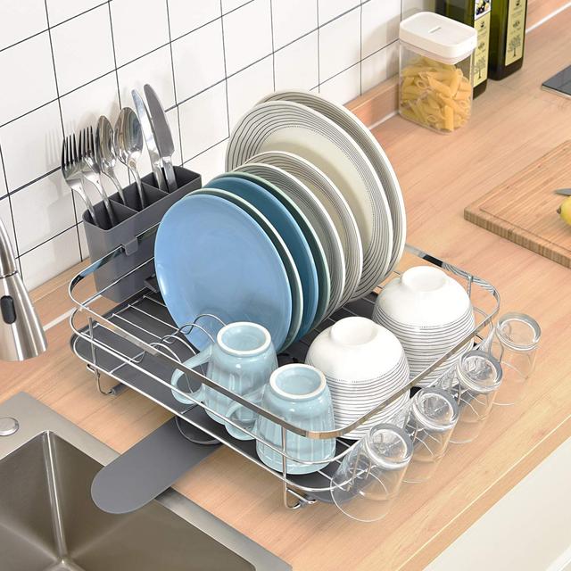 Mildenhall Dish Rack Belfry Kitchen Finish: Grey on Productcaster.