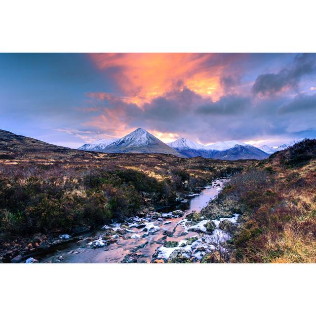 Landscape In Isle Of Skye With River by Zodebala - Print Alpen Home Size: 61cm H x 91cm W x 3.8cm D on Productcaster.