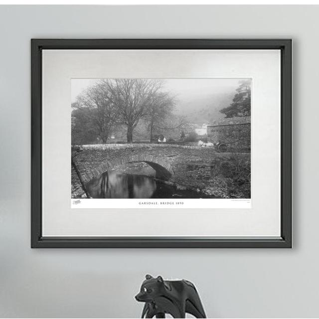 Garsdale, Bridge 1890 by Francis Frith - Single Picture Frame Print The Francis Frith Collection Size: 28cm H x 36cm W x 2.3cm D on Productcaster.