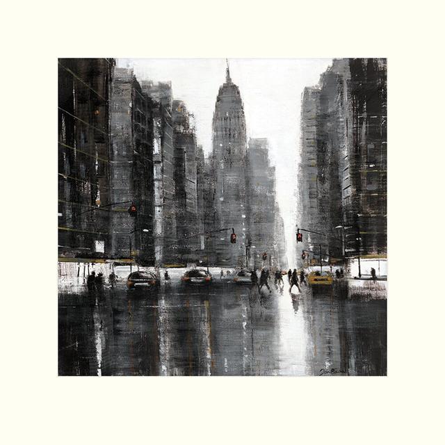 '5th Avenue' - Painting Print on Paper Ebern Designs on Productcaster.