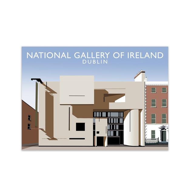 National Gallery Of Ireland Dublin by Richard O'Neill - Print 17 Stories Size: 42 cm H x 59.4 cm W on Productcaster.