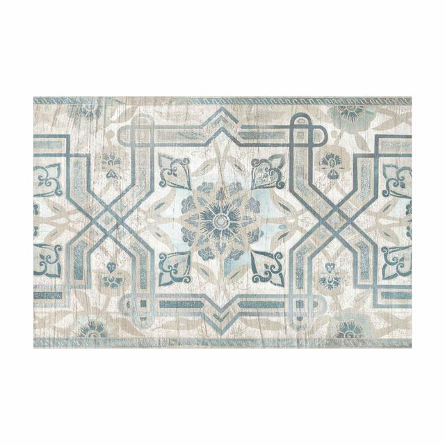 Harmindur Blue/Beige/Grey Area Rug East Urban Home Rug Size: Rectangular 140 x 210cm on Productcaster.