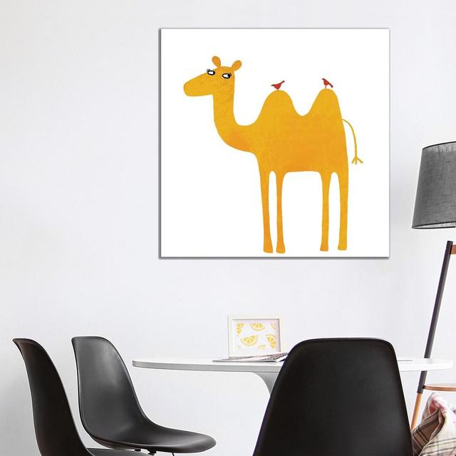 Camel - Print Harriet Bee Format: Wrapped Canvas, Size: 93.98cm H x 93.98cm W x 3.81cm D on Productcaster.