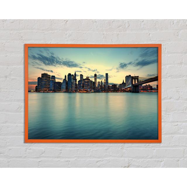 City Blues 2 - Single Picture Frame Art Prints Highland Dunes Size: 21cm H x 29.7cm W x 2cm D on Productcaster.