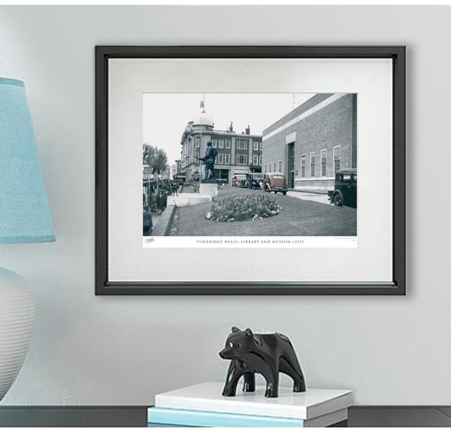 'Tunbridge Wells, Library and Museum C1955' by Francis Frith - Picture Frame Photograph Print on Paper The Francis Frith Collection Size: 40cm H x 50c on Productcaster.