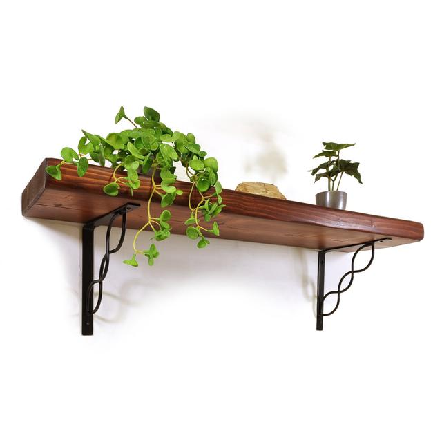 Aashu Bracket Shelf Williston Forge Size: 24cm H x 100cm W x 22.5cm D on Productcaster.