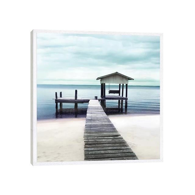 Peaceful Place by Nan - Photograph Print on Canvas House of Hampton Size: 45.72cm H x 45.72cm W x 3.81cm D, Format: White Framed Canvas on Productcaster.