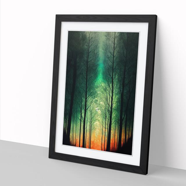 Forest Dreams - Picture Frame Print Alpen Home Size: 34cm H x 25cm W x 2cm D, Format: Walnut Framed on Productcaster.