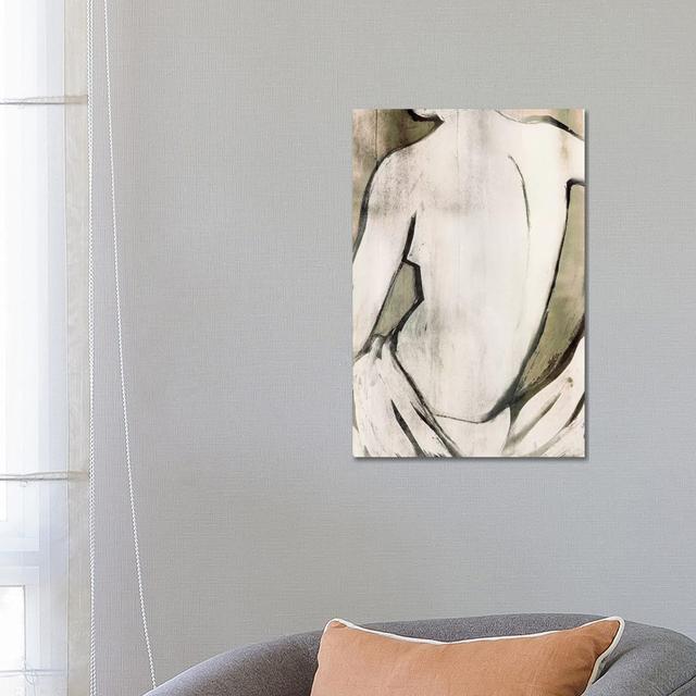 Nude Sepia II by - Wrapped Canvas Graphic Art ClassicLiving Size: 66.04cm H x 45.72cm W x 3.81cm D on Productcaster.