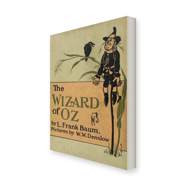 The Wizard of Oz by by William Wallace Denslow Vintage Advertisement Wrapped on Canvas East Urban Home Size: 80 cm H x 60 cm W x 5 cm D on Productcaster.