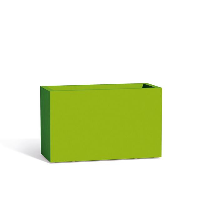 Latonia Plastic Planter Box Ebern Designs Colour: Anthracite on Productcaster.