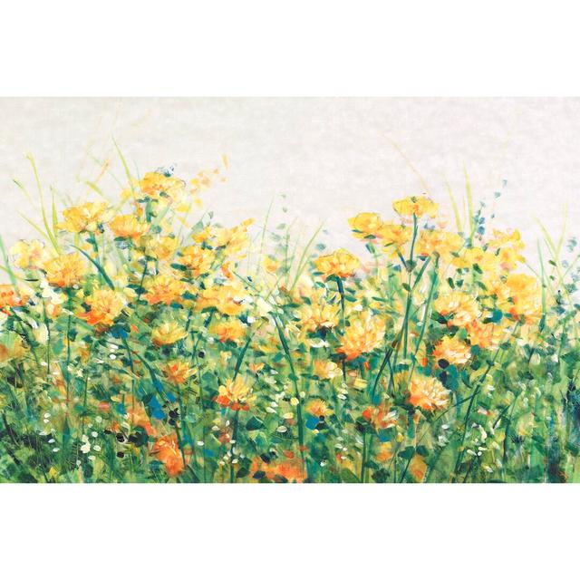 Garden in Bloom III by Timothy O' Toole - Wrapped Canvas Painting Rosalind Wheeler Size: 51cm H x 76cm W on Productcaster.