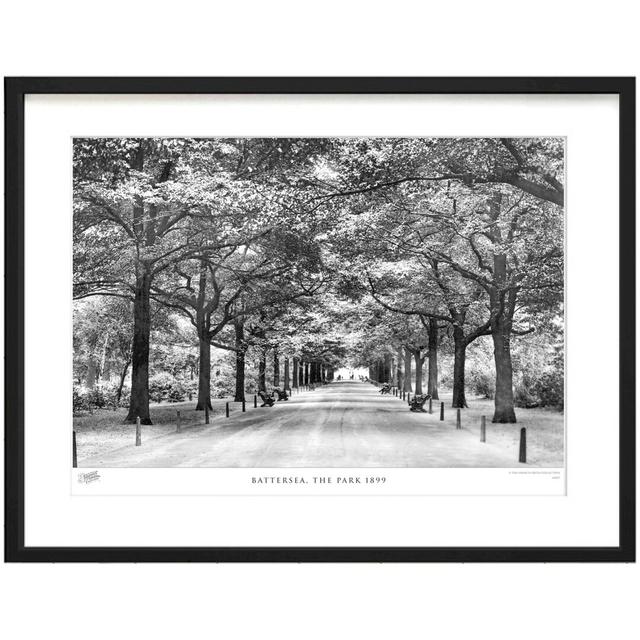 'Battersea, the Park 1899' by Francis Frith - Picture Frame Photograph Print on Paper The Francis Frith Collection Size: 60cm H x 80cm W x 2.3cm D on Productcaster.