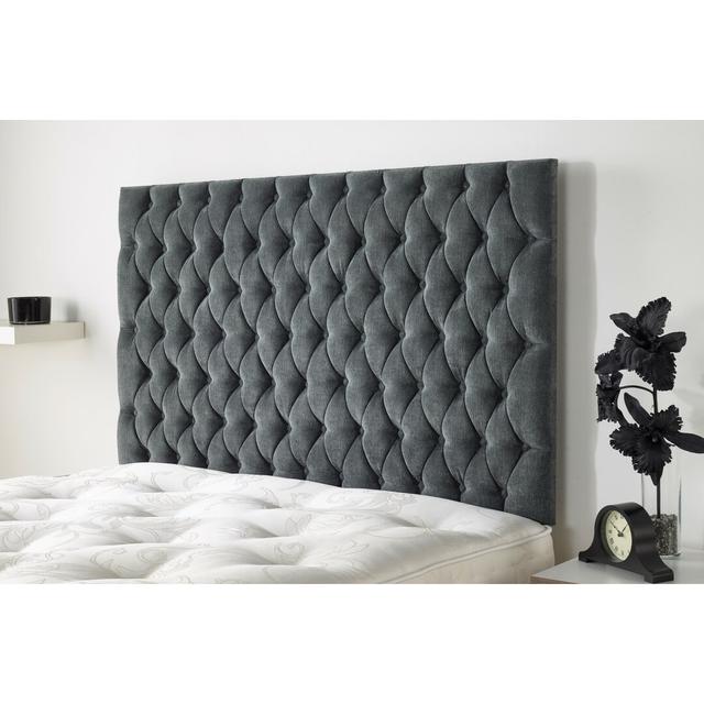 Campiglia Upholstered Headboard Fairmont Park Upholstery: Granite, Size: Super King (6') on Productcaster.