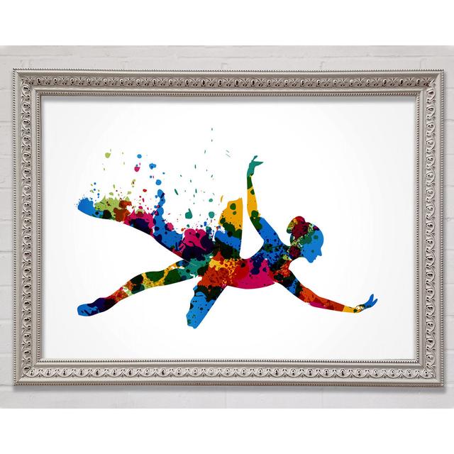 Rainbow Ballerina 1 - Print Bright Star Size: 84.1cm H x 118.9cm W x 3cm D on Productcaster.