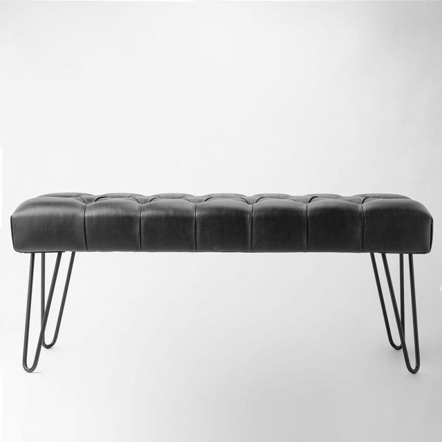 Upholstered Bench bench4home Size: H40 x W100 x D30cm on Productcaster.