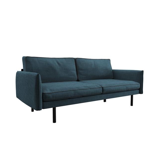 4-Sitzer Einzelsofa SIA Home Farbe der Polsterung: Dunkelblau on Productcaster.