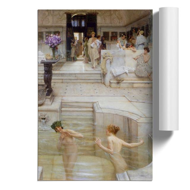 A Favourite Custom by Lawrence Alma-Tadema - No Frame Print East Urban Home Size: 42cm H x 30cm W x 0.1cm D on Productcaster.