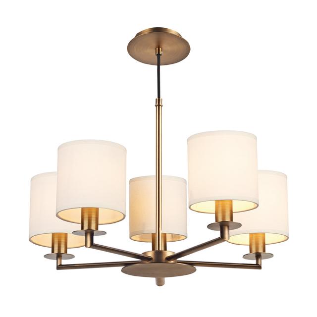 Catlin 5-Light Candle Style Chandelier Zipcode Design Finish: Bronze on Productcaster.