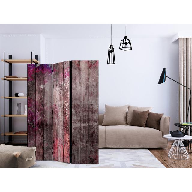 135cm W x 172cm H 3 - Panel Wood Folding Room Divider East Urban Home on Productcaster.