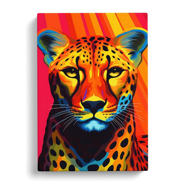 Cheetah Op No.2 - Print Latitude Vive Size: 50cm H x 35cm W x 3cm D on Productcaster.