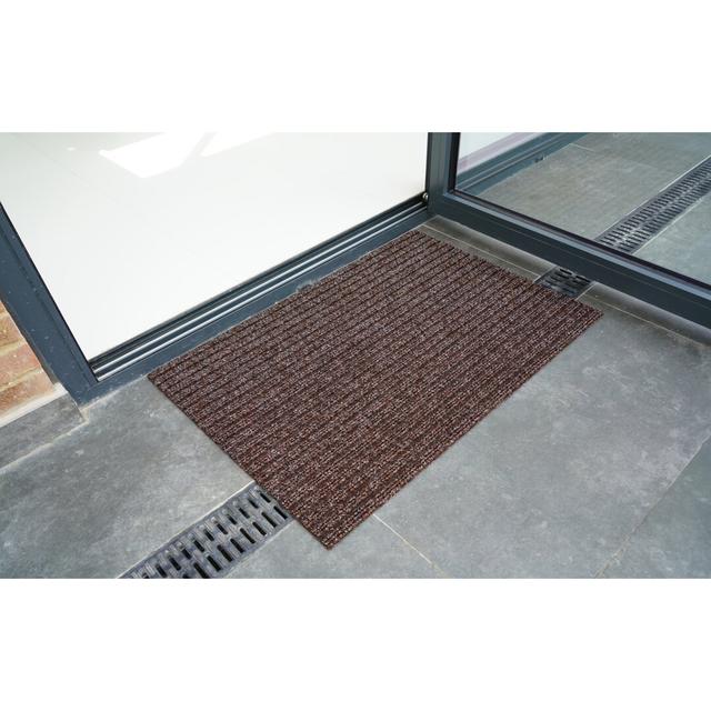 Amileah Door Mat 17 Stories Mat Size: Rectangle 50 x 80cm, Colour: Brown on Productcaster.