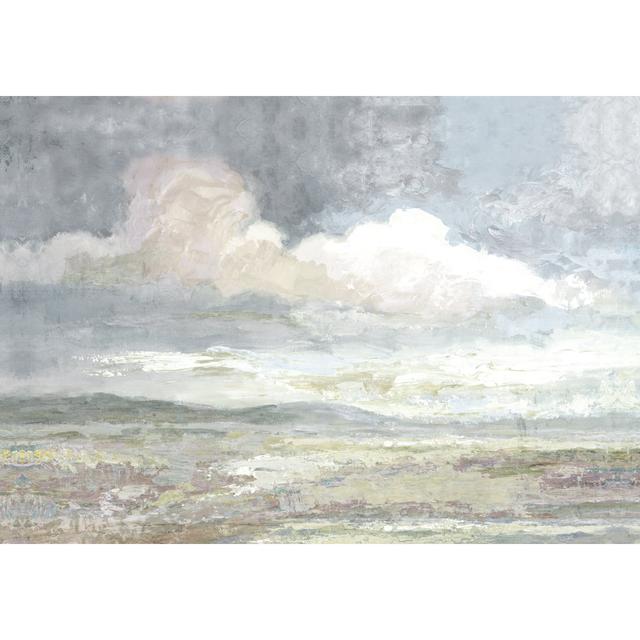 Clouds Landscape 2 - Wrapped Canvas Painting Marlow Home Co. Size: 61cm H x 91cm W x 3.8cm D on Productcaster.