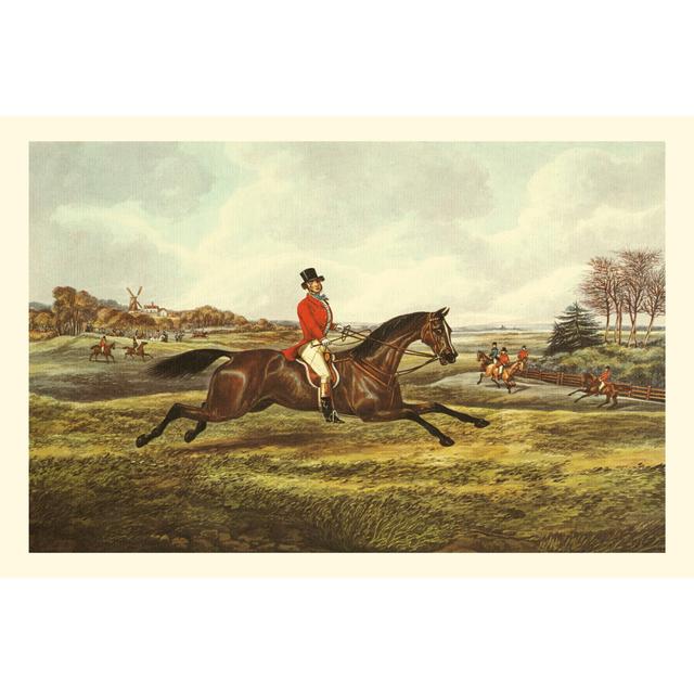 The English Hunt V by Henry Alken - Wrapped Canvas Print Brambly Cottage Size: 20cm H x 30cm W on Productcaster.