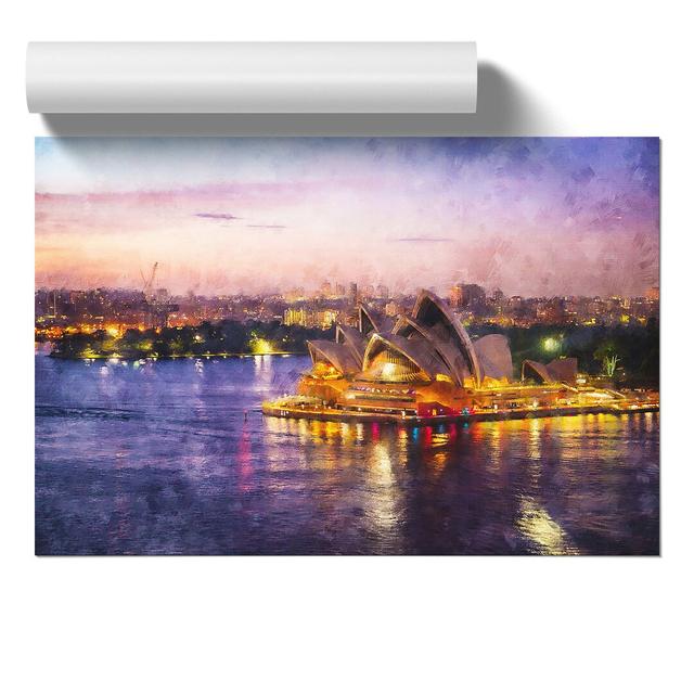 Sydney Opera House Vol.2 - No Frame Art Prints East Urban Home Size: 42cm H x 59cm W x 0.1cm D on Productcaster.