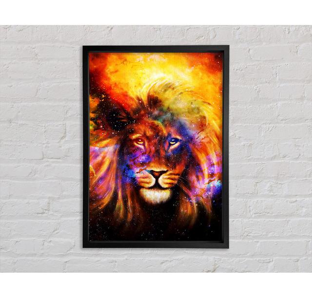 Lion Of The Skies Framed Print Bright Star Size: 100cm H x 141.4cm W x 3.3cm D on Productcaster.