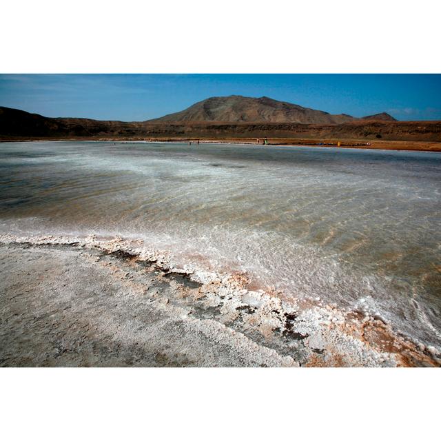 Salt Pans Of Pedra De Lume, Sal Island, Cape Verde Highland Dunes Size: 51cm H x 76cm W x 3.8cm D on Productcaster.